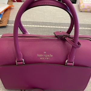 Kate Spade Hot Pink Handbag with Shoulder Strap